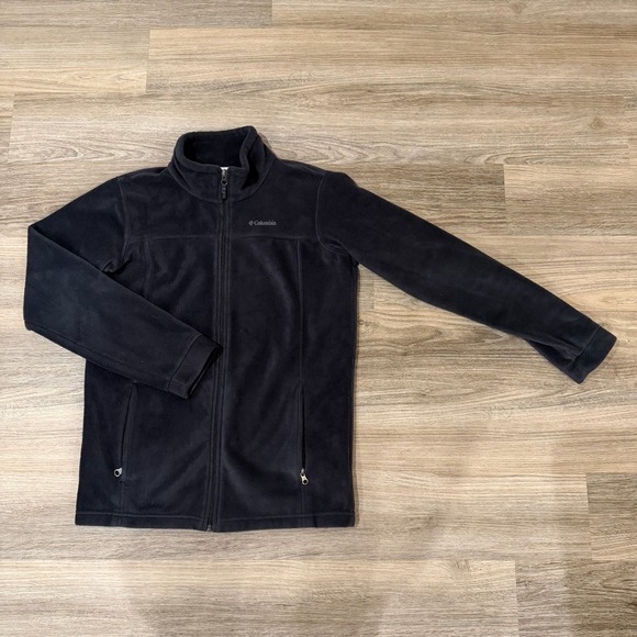Columbia Other - Columbia Steens Mountain Fleece Jacket Boys XL 18/20 Black Full Zip